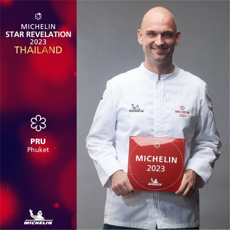 Джимми Опхорст, PRU. Звезда Michelin, зеленая звезда. Фото: Michelin Thailand