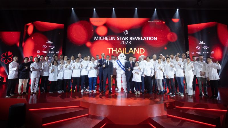 Церемония награждения лучших шеф-поваров Таиланда по версии Michelin 23 ноября 2022 года. Фото: Michelin Thailand