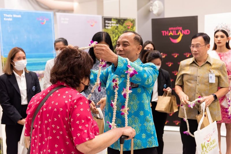 Встреча туристов властями Таиланда 10 декабря. Фото: ТАТ