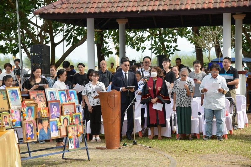 Памятная церемония в провинции Пханг-Нга с участием министра туризма 26 декабря 2022 года. Фото: MoTS