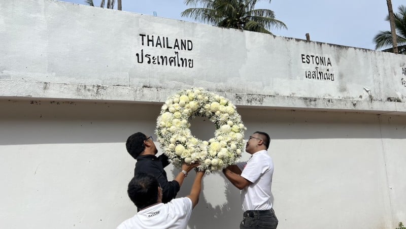 Церемония в память о жертвах цунами в Май-Кхао. Фото: PR Phuket