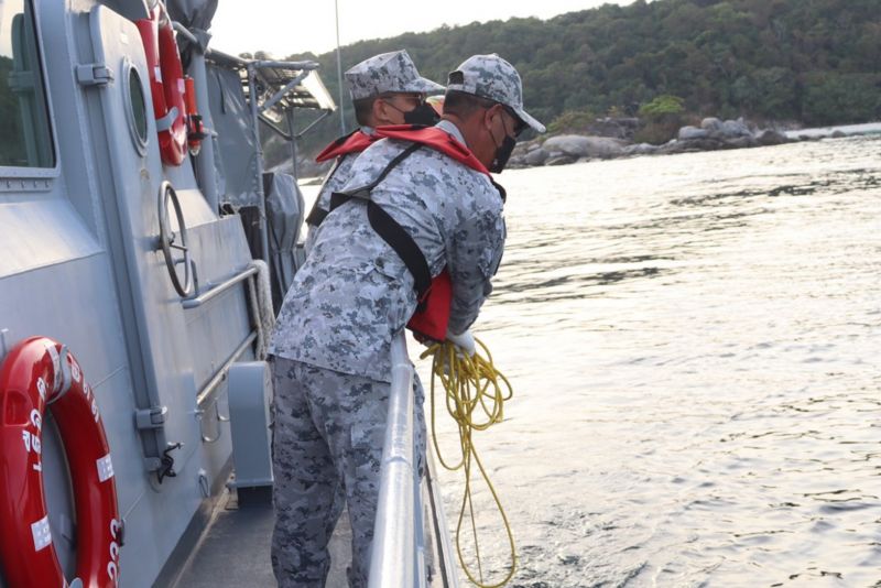 Два трупа обнаружили в воде у острова Рача-Ной. Фото: ThaiMECC 3