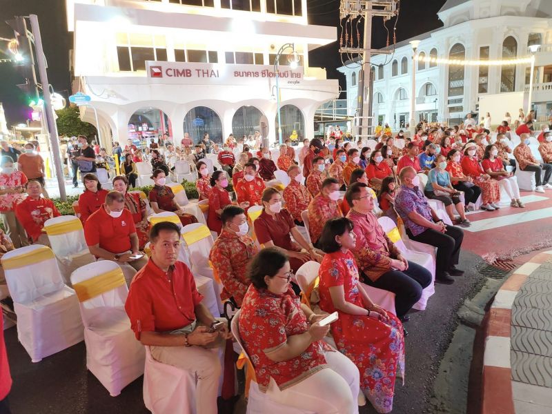 Открытие Пхукетского фестиваля лампад 2023 в Старом городе 15 января. Фото: Radio Thailand Phuket