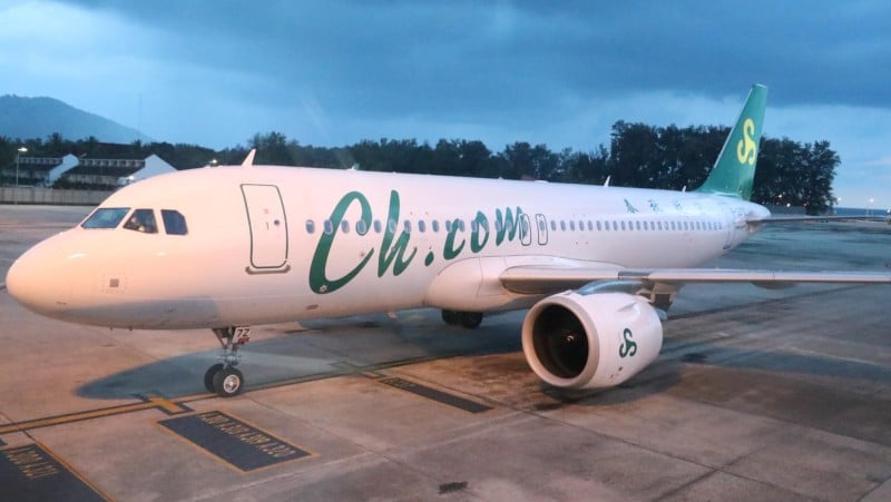 Первый рейс из Китая прибыл на Пхукет 18 января. Фото: AoT Phuket