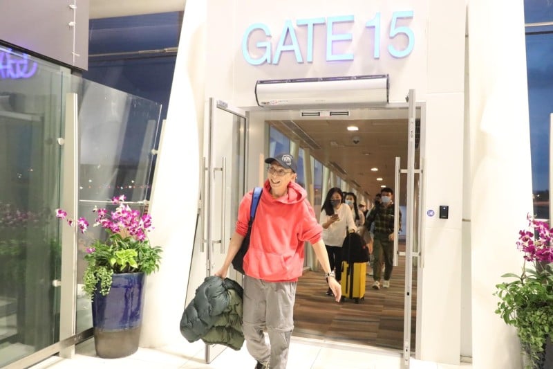 Первый рейс из Китая прибыл на Пхукет 18 января. Фото: AoT Phuket