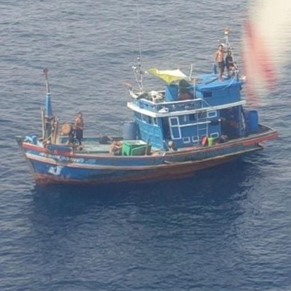 Пропавшее рыболовецкое судно нашли в Андаманском море. Фото: 3rd NAC