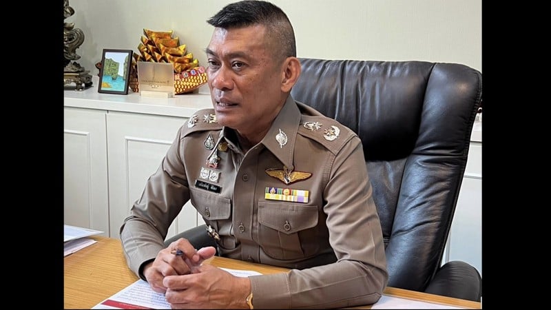 Шеф полиции Пхукета генерал-майор Сермпхан Сириконг. Фото: Phuket Info Center