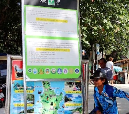 Информационные щиты на пляжах (на тайском языке) дополнят листовками и постерами (на тайском, английском, китайском и русском). Фото: РРНО и Patong Surf Lifesaving