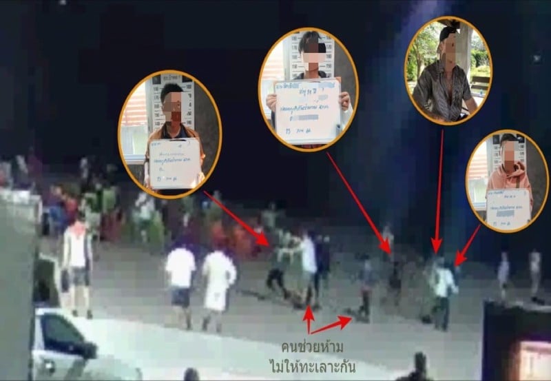 Все перемещения пострадавшего туриста в ночь избиения зафиксировали камеры CCTV, а сама драка происходила при скоплении людей. Но в заявлении полиции все равно незаполненных лакун больше, чем заполненных. Фото: Patong Police