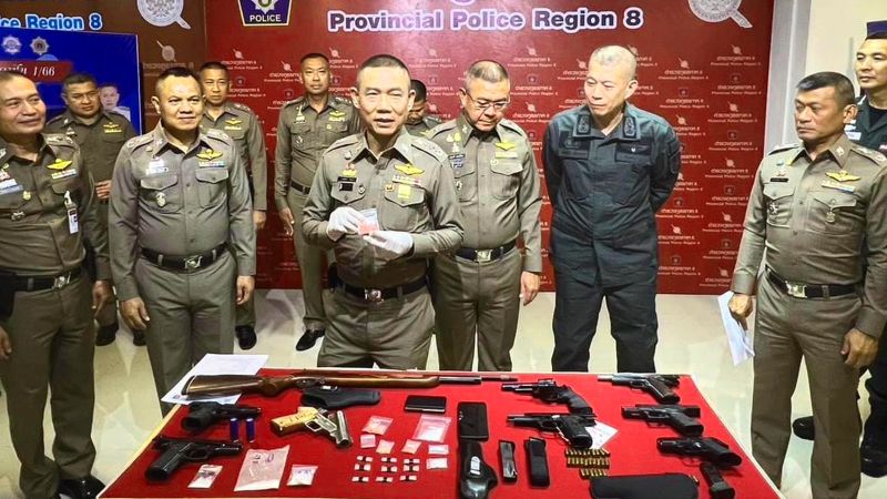 Полиция подвела итоги операции Defeat Andaman в семи провинциях южного Таиланда. Фото: Phuket Info Center