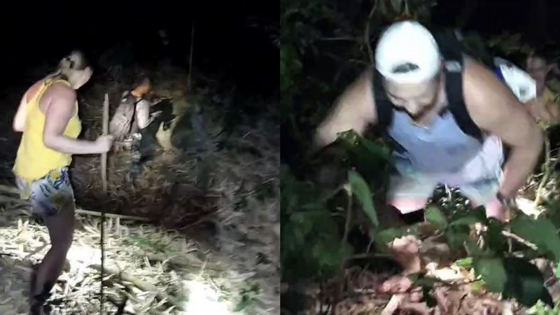 Россияне провели несколько не самых приятных часов в джунглях на мысу между Най-Янгом и Найтоном, пока их не отыскала сводная поисковая группа. Фото: Иккапоп Тхонгтуб