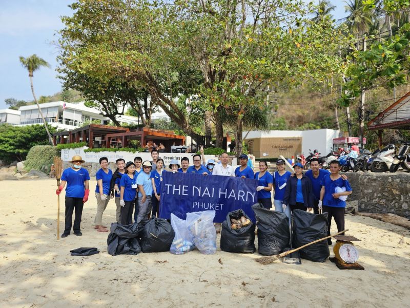 Большая уборка на Пхукете 21-22 апреля. Фото: The Nai Harn Phuket