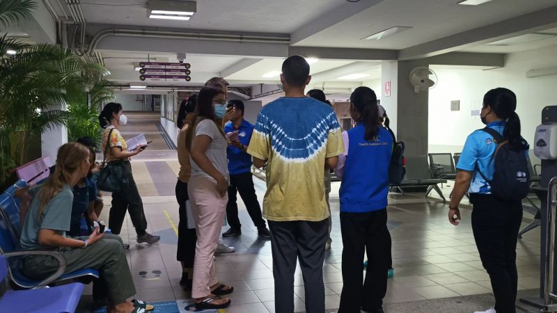 Пострадавшие доставлены в разные больницы. Страховое покрытие составляет 515 тыс. бат. Фото: PR Phuket