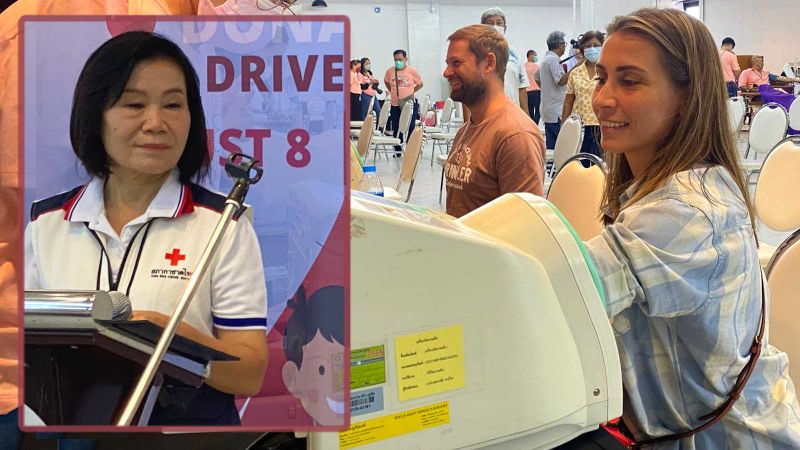 Русскоязычное сообщество поддержало врачей Пхукета сдачей крови