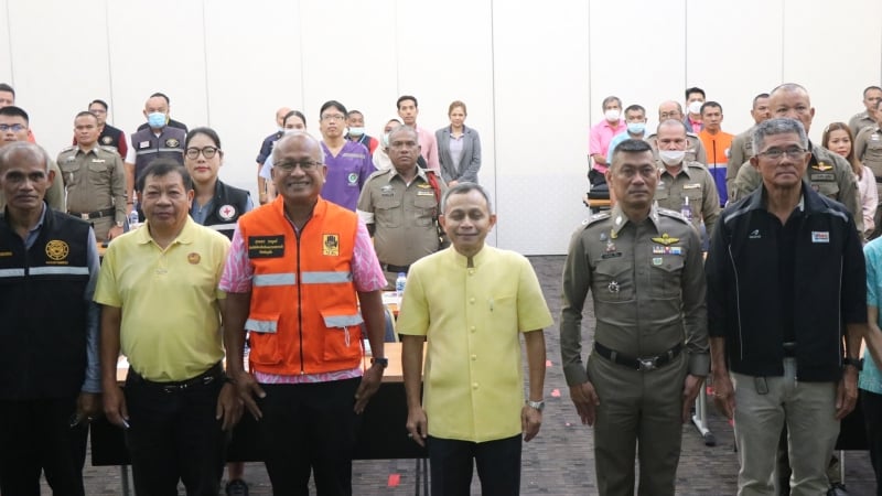 Участники совещания по дорожной безопасности 12 сентября. Фото: PR Phuket